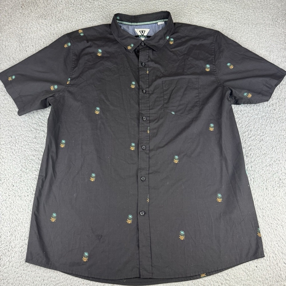 Vissla Ecology Center Surf Farm Eco SS Shirt  Phantom Size XL